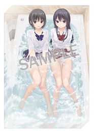 【珈琲貴族】アクリルブロック　Lovely day-Take a bath制服ver-