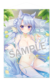 【あめとゆき】B1タペストリー Bubbly Bath TimeキツネさんExtraEdition