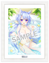 【あめとゆき】A3複製原画　Bubbly Bath Timeキツネさん