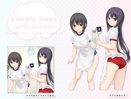 【珈琲貴族】アクリルポップ&MFクロスセット Lovely day-Breakfastブルマver-