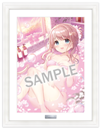 【きみしま青】A3複製原画　Floral Bath Time