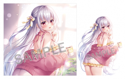 三つ葉ちょこ先生 三つ葉ちょこ先生 複製サイン入りA4プレミアム