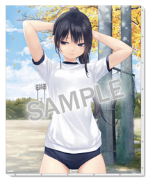 【珈琲貴族】キャンバスボード　体操服白峰さん　