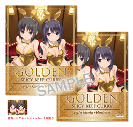 【珈琲貴族】GOLDENスパイシービーフカレー2個セット