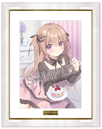 【宮坂みゆ】A3複製原画　Happy Celebration莉奈ちゃん