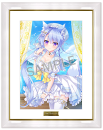 【あめとゆき】A3複製原画　Happy Celebrationキツネさん