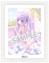 【桃稚ちあ】A3複製原画　Bubbly Bath Timeしおんちゃん