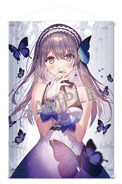【necomi】B2タペストリー　Blue butterfly Extra Edition