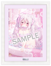 【桃豆こまもち】A3複製原画　Bubbly Bath TimeらいらちゃんExtraEdition