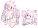 【桃豆こまもち】アクリルポップ&MFクロスセット Bubbly Bath TimeらいらちゃんEE