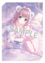 【きみしま青】アクリルブロック　sweet milky bear