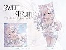 【ほし】アクリルポップ&マイクロファイバークロス -Sweet Night-ましろちゃんEE