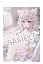 【ほし】B1タペストリーBubbly Bath Timeましろちゃん