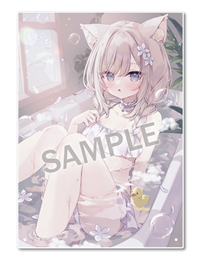 【ほし】特製アクリルボードBubblyBathTimeましろちゃん