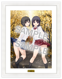 【珈琲貴族】A3複製原画　Lovely day-Takeawalk濡れ透けver-