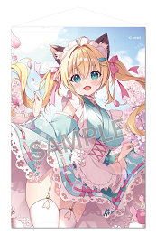 【みけおう】B2タペストリー　春色メイド日和